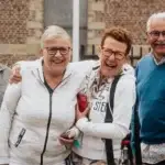 Sfeer tijdens de Heuvelland Fiets 4 Daagse Limburg